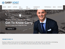 Tablet Screenshot of garryvoigt.com